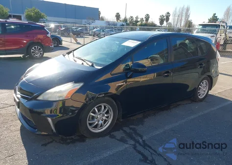 2012 Toyota Prius V из США, поврежденный, VIN JTDZN3EU1C3043030